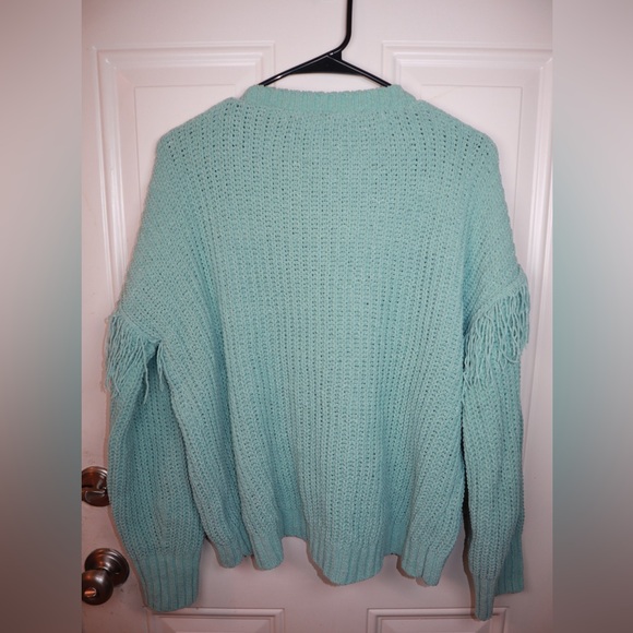 No Boundaries Women's Green/Blue Jumper SIZE XXL (19) - Picture 3 of 3